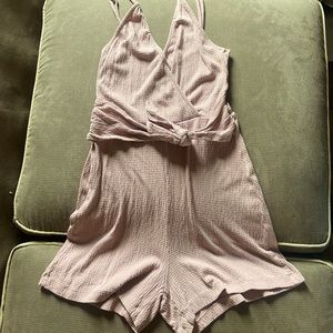 Pink romper size medium